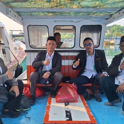 Kepala MIN 17 Monitoring Hari Pertama UM di Kampus C Pulau Kelapa