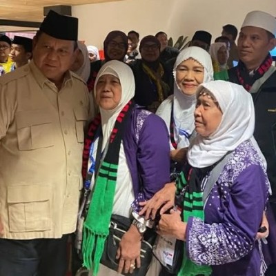 Presiden Prabowo Subianto hadiri peresmian Terminal Khusus Haji dan Umroh