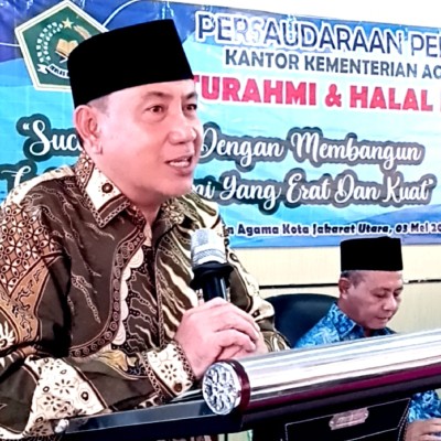 Hadiri Halalbihalal Para Pensiunan, Mawardi : Mereka Membangun Dengan Keteladanan
