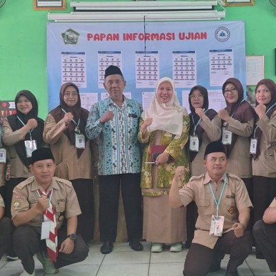 Pelaksanaan Ujian Madrasah di MIN 19 Jakarta Barat Berjalan Lancar
