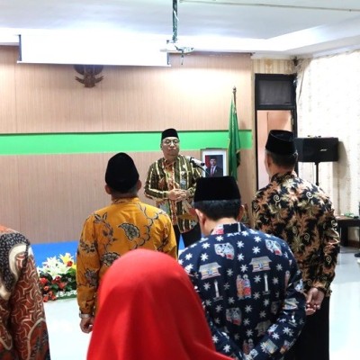 Sertijab Kepala Madrasah, Yunus Hasyim Tekankan Pentingnya Komunikasi dan Kolaborasi