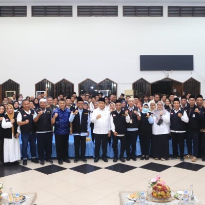 Wamen Agama Puji Kelancaran Pemberangkatan Haji Pondok Gede