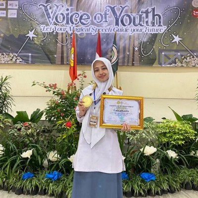 Sabet Gelar Juara I Speech Contest