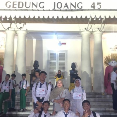 Paskibra MTsN 34 Jakarta, Lolos Seleksi Calon Paskibra Gedung Joang ‘45