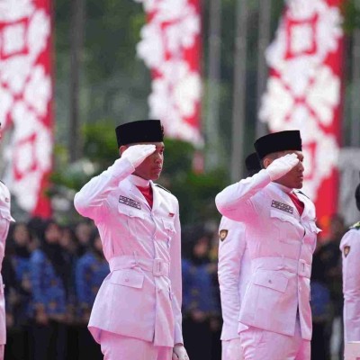 Muhammad Raehan Rabbani Ivan, Siswa MAN 11 Jakarta Menjadi Pengibar Bendera Di Balaikota