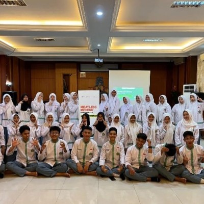 MAN 14 Jakarta Dorong Pola Hidup Sehat Lewat Sosialisasi Meatless Monday