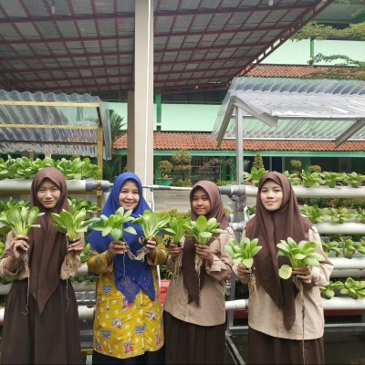 MTsN 6 Jakarta Timur Perkenalkan Hidroponik sebagai Keterampilan Hidup bagi Siswa
