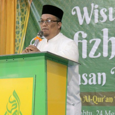 Kasi Penmad Kankemenag Jakarta Utara Apresiasi Wisuda Tahfizh Yayasan Ilmu Al-Marjan