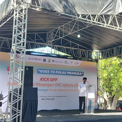 Achmad Mastur Pimpin Doa Pembukaan Kick Off Bulan Literasi Keuangan DKI Jakarta 2025