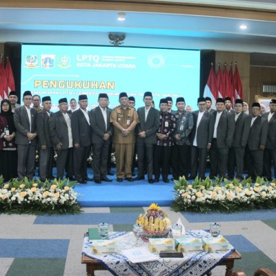 Pengukuhan Pengurus LPTQ Jakarta Utara, Upaya Pembinaan Baca Tulis Al-Qur'an Yang Lebih Merata