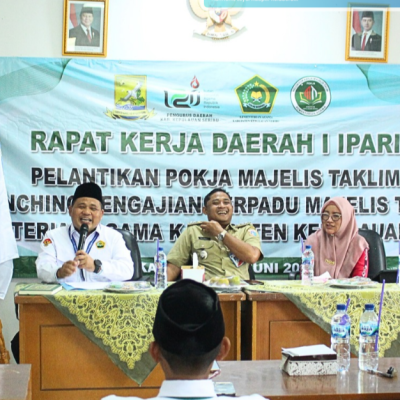 Tiga Langkah Penguatan Umat: Nasruddin Resmikan Pokja Majelis Taklim, Rakerda IPARI, dan Pengajian Terpadu