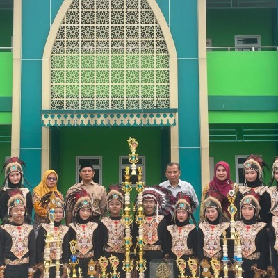 Paskibra MTsN 40 Jakarta Raih Juara Umum di LKBB BPM Duta Mas 2025