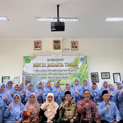 MIN 21 Jakarta Gali Potensi Melalui Deep Learning dan Digitalisasi