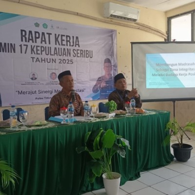 Nasruddin Ajak Madrasah Jadi Contoh Zona Integritas di Kepulauan Seribu