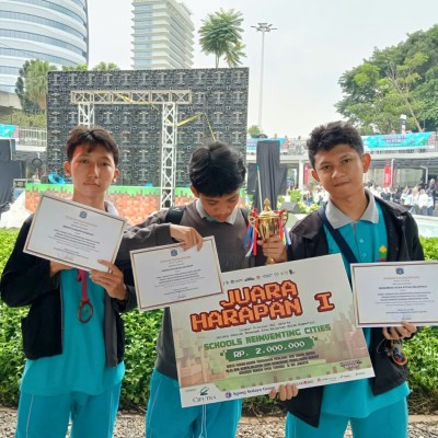 MAN 7 Jakarta Meraih Juara Harapan 1 Tingkat Provinsi Lomba Minecraft