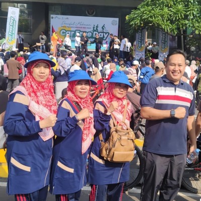 MIN 21 Jakarta Timur Dukung Pesan Damai di CFD Syi’ar Muharram
