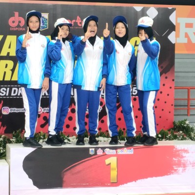 MTs Al-Wathoniyah 43 Raih Juara Lomba Terompah, Lestarikan Budaya Bangsa