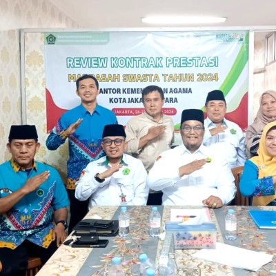 Menjadi Pengawal Pergerakan Madrasah, Para Punggawa Guru Adakan Audiensi Dengan Kankemenag Kota