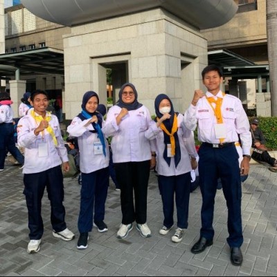 Bersatu dalam Kemanusiaan, PMR MAN 22 Ikuti JUMBARA X DKI Jakarta
