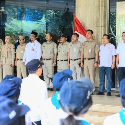 215 Kontingen PMR Jakarta Utara Dilepas Ikuti Jumbara X Tingkat Provinsi DKI Jakarta