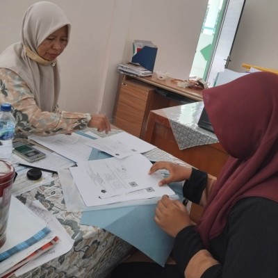 MTsN 26 Lakukan Registrasi Ulang Bagi Siswa Lulus Tes Ujian