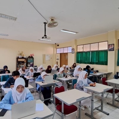 334 Peserta Ikuti Tes CAT Tahap Akhir PPDB di MAN 4 Jakarta