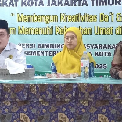 KaKanKemenag Jakarta Timur Tutup Pembinaan Dai dan Daiyah, Ini Pesannya