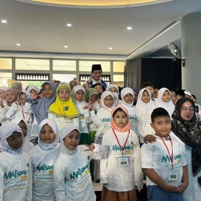 MIN 4 Jakarta Ikuti Matsama Serentak Bersama Menteri Agama