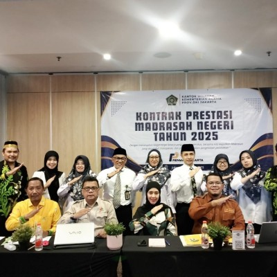 MAN 7 Jakarta Sukses Paparkan Kontrak Prestasi Madrasah Tahun 2025