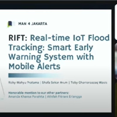 MAN 4 Jakarta dan University High School Hadirkan Inovasi IoT Deteksi Banjir