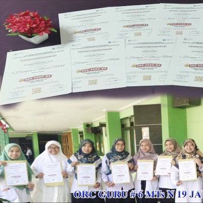 11 Guru MTsN 19 Jakarta Raih Hasil Membanggakan di Olimpiade Rihand Creative #6