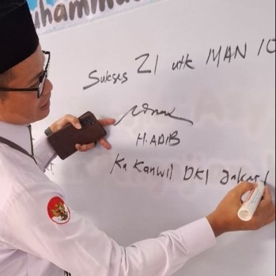 MAN 10 Jakarta Luncurkan Program Zona Integritas dan Madrasah Adiwiyata