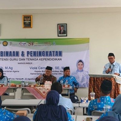 Kanwil Kemenag DKI Gelar Pembinaan GTK Madrasah di Pulau Harapan