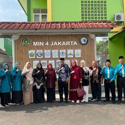 Kunjungan Study Tiru KKMI Kota Manado ke MIN 4 Jakarta Selatan
