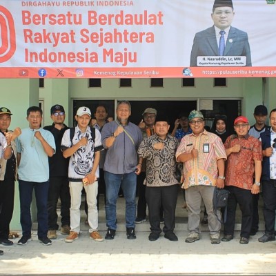 Kanwil Kemenag DKI Jakarta Monitoring Progres Pembangunan PLHUT di Kepulauan Seribu