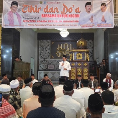 Menag Ajak Tokoh Agama Tenangkan Umat agar Tidak Terprovokasi