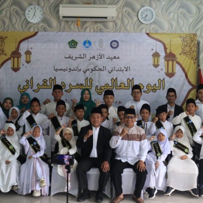 22 Siswa MIN 14 Al-Azhar Asy-Syarif Ikuti Tasmi' Al-Qur'an Sedunia