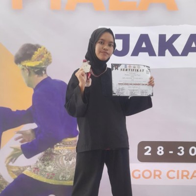Mulya Assifa Putri, Siswa MTsN 29 Jakarta, Raih Juara 2 di Kejuaraan Pencak Silat Nasional