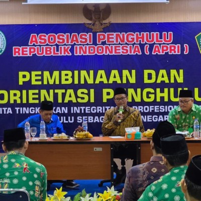 Perkuat Itegritas Penghulu, Ka.Kanwil Adib: Penghulu Harus Dapat Menyelesaikan Persoalan Keumatan Secara Profesional