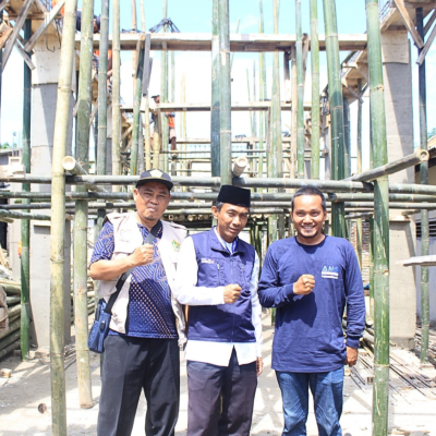 Kasi Bimas Islam dan PPK Kemenag Kepulauan Seribu Kawal Progres Pembangunan Gedung KUA
