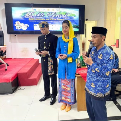 Doa Kasi Bimas Islam Iringi Bakti Sosial Dies Natalis Fakultas Kedokteran UNSRI di Kepulauan Seribu