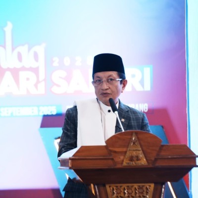 Buka Hari Santri 2025, Menag Ungkap Rencana Eselon I Khusus Urus Pesantren