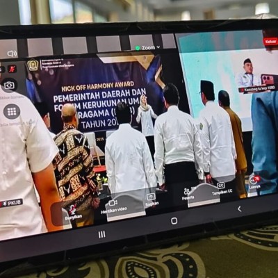 Kemenag Kepulauan Seribu Ikuti Kick Off Harmony Award 2025