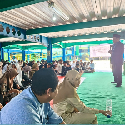 Peringatan Maulid Nabi di SMPN 133 Jakarta, Penyuluh Kemenag Kepulauan Seribu Tekankan Cinta dan Teladan Rasulullah