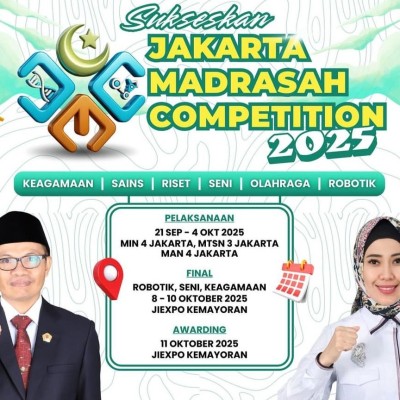 Ajang Eksistensi Madrasah, JMC 2025 Rangkul Madrasah Negeri dan Swasta se-DKI Jakarta