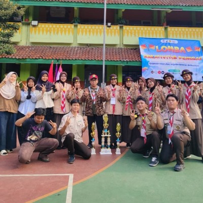 GP Amanah 22 Raih Juara Umum II Lomba Kreativitas Penegak Tingkat Kecamatan