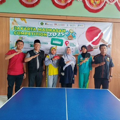 Syahlimah Al-Khaliffah Siswi MIN 5 Jakarta Raih Juara 3 Tenis Meja di JMC 2025
