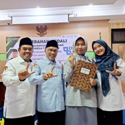 Raia Shakila Harumkan MAN 7 Jakarta di Ajang OMI Tingkat Kota Jakarta Selatan