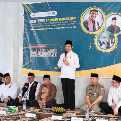 Kunjungan Kerja di Pulau Tidung, Menteri Agama Ingatkan Santri: Ilmu Allah Bagaikan Samudra