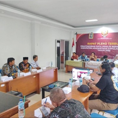 Kemenag Kepulauan Seribu dan KPU Bersinergi, Kasi Bimas Islam Tekankan Pentingnya Akurasi Data Pemilih
